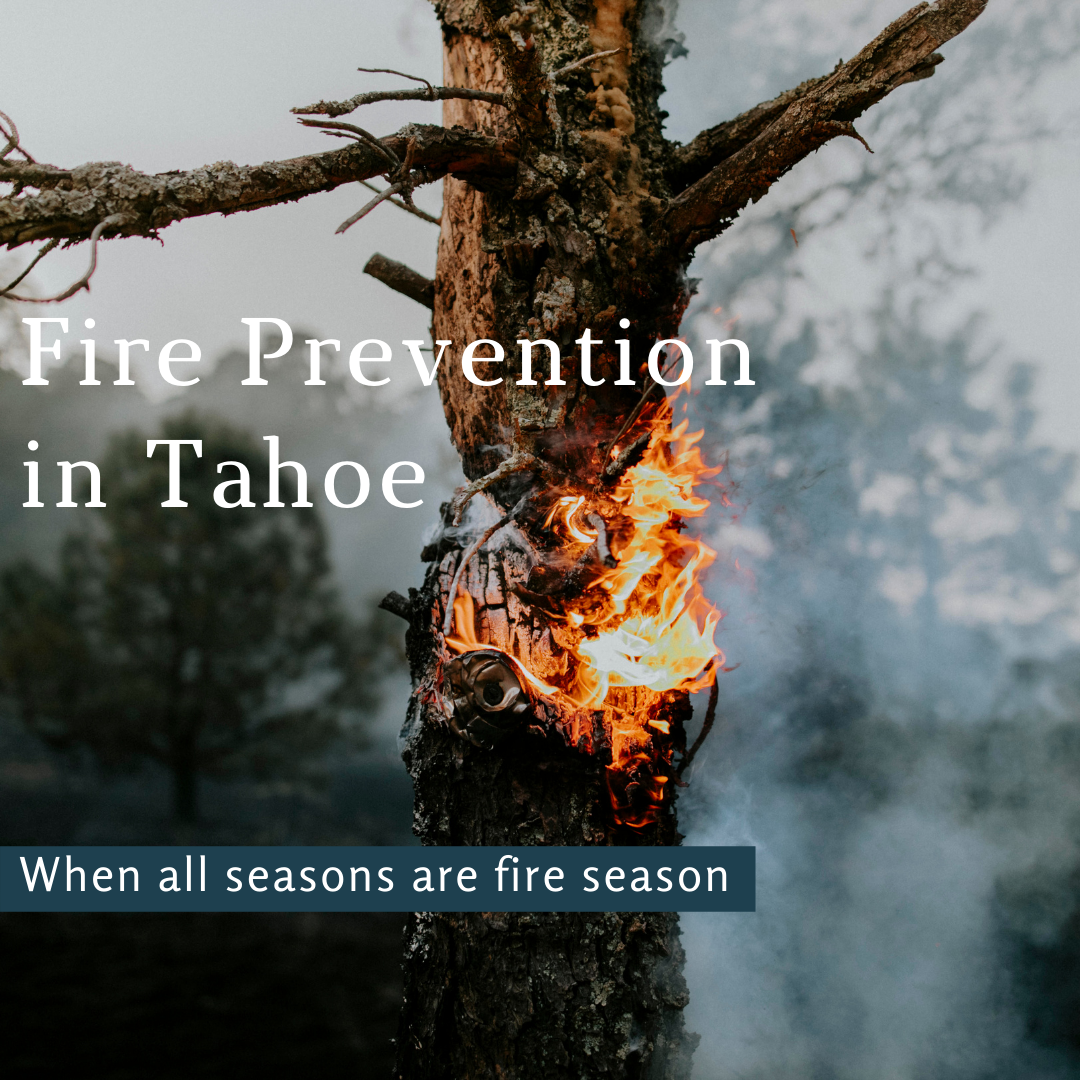 Fire Prevention in Tahoe - When all seasons are fire season